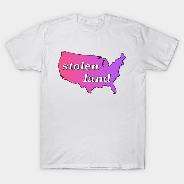 Stolen Land T-Shirt by Football from the Left